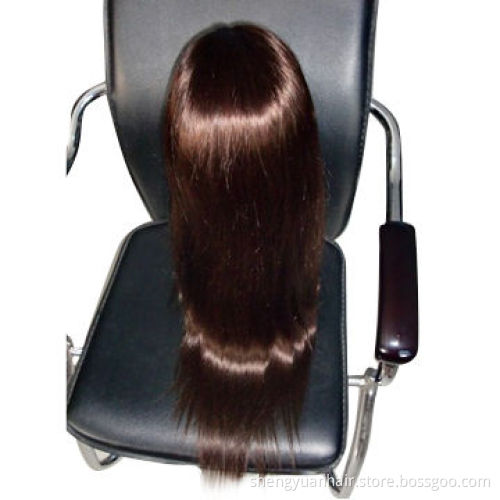 Indian Remy Hair Natural Color Straight Full Lace Wig